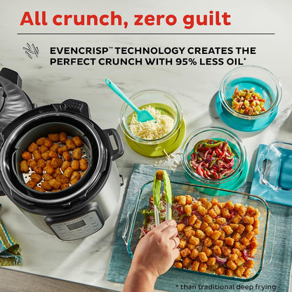 Instant Pot® Duo™ Crisp™ + Air Fryer 8QT Multi-Use Pressure Cooker